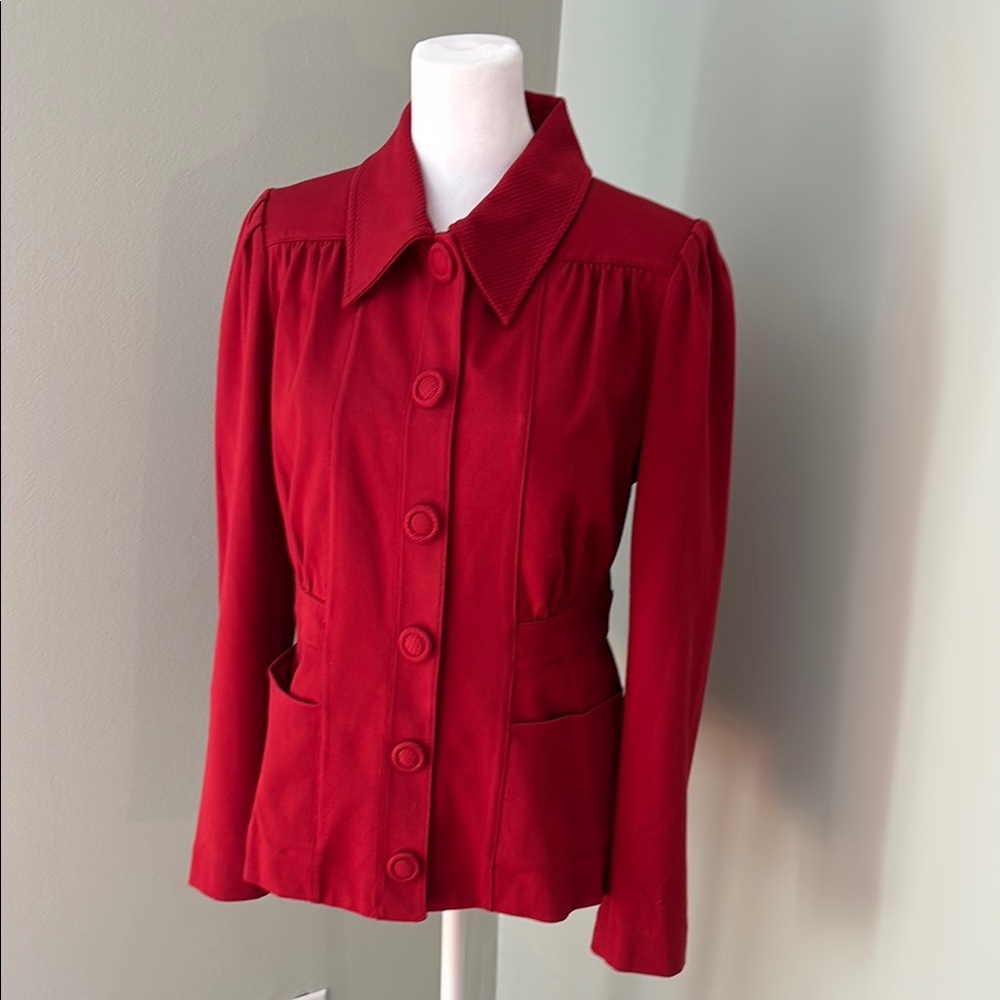Chic Red CABI Women's Blazer